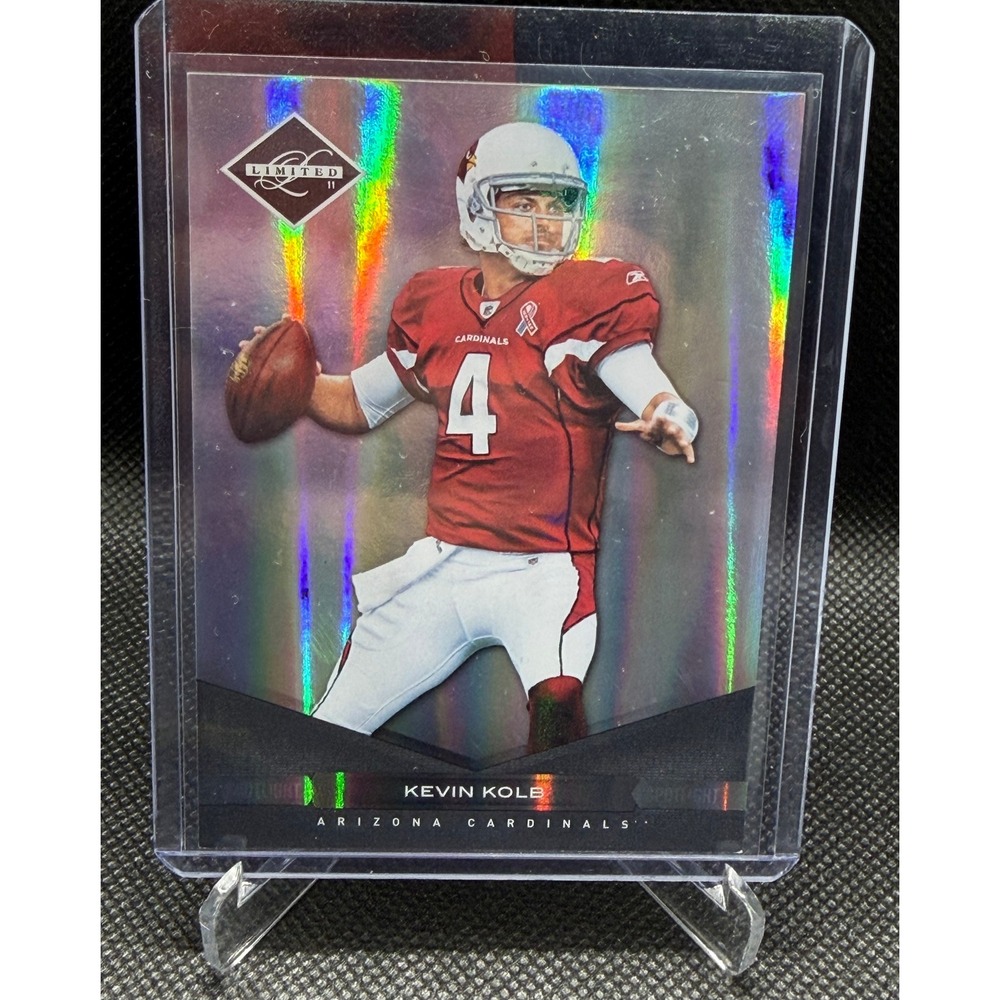 2011 Panini Limited Spotlight Kevin Kolb Arizona Cardinals 06/50 NM+ SC307